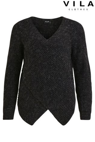 Vila Wrap Knit Jumper